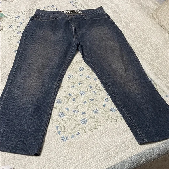 Kenneth Cole Faction Dark Denim Jeans - Picture 4 of 4